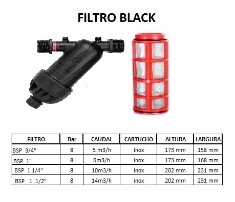 FILTRO BLACK