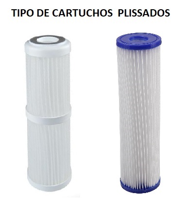 TIPO DE CARTUCHOS  PLISSADOS 1